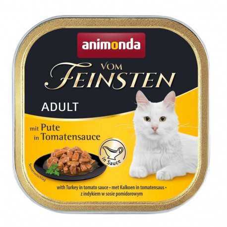 ANIMONDA Vom Feinsten Adult kalkun tomatikastmes märg kassitoit 100g