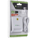 Techly Compact /Writer USB2.0 Valge I-CARD CAM-USB2TY kiipkaardilugeja Siseruumides