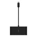 Belkin AVC005BTBK liidese jaotur USB 3.2 Gen 1 (3.1 Gen 1) Type-C Must