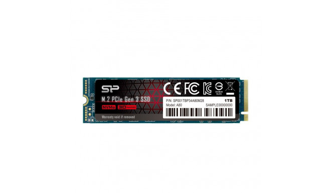 Silicon Power P34A80 M.2 1024 GB PCI Express 3.0 SLC NVMe