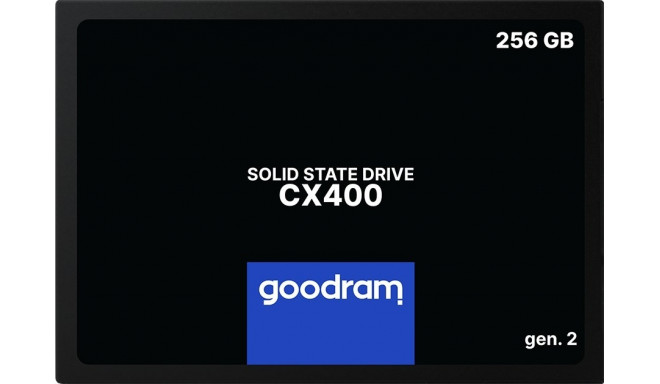 Goodram CX400 gen.2 2.5" 256 GB Serial ATA III 3D TLC  NAND