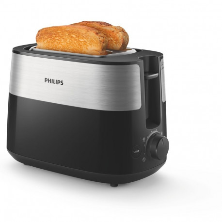Philips Daily Collection HD2516/90 2-viililine 830 W must röster