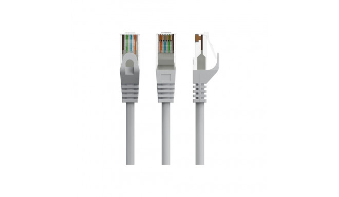 Gembird patch-kaabel UTP Cat6 2m puhas vask, hall