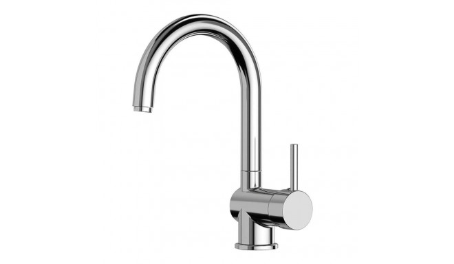 Mixer Tap EDM 01127  a7200-x Silver Stainless steel Brass Zinc Sink