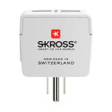 Vooluadapter Skross 1500281 USB x 2 Euroopa Ühendriigid Vooluadapter Skross 1500281 USB x 2 Euroopa Ühendriigid