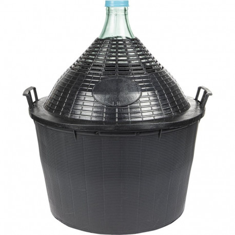 demijohn veini jaoks plastikkorvis 34 l
