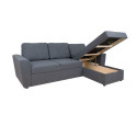 Corner sofa bed INGMAR grey