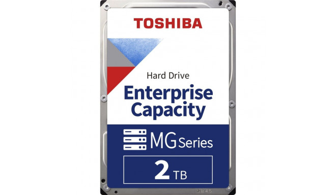 Toshiba Enterprise Capacity 2TB 3.5'' SATA III (6Gb/s) Server Disk (MG04ACA200E)