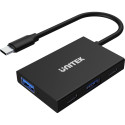 Unitek USB jaotur 2x USB-C + 2x USB-A 3.1 Gen2 (H1302A)