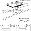 Induction hob AEG IPE84531FB