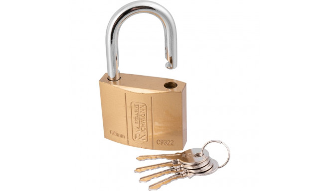 Gold-colored lock 60 mm