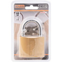 Gold-colored lock 60 mm
