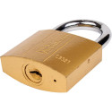 Gold-colored lock 50 mm