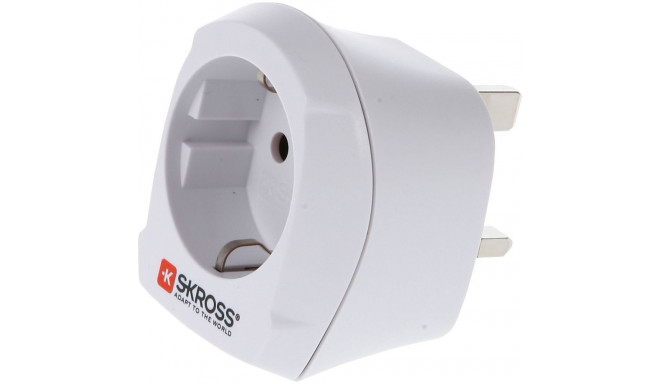 Adapteris UK kištukas - Europa lizdas 230V 13A SKROSS