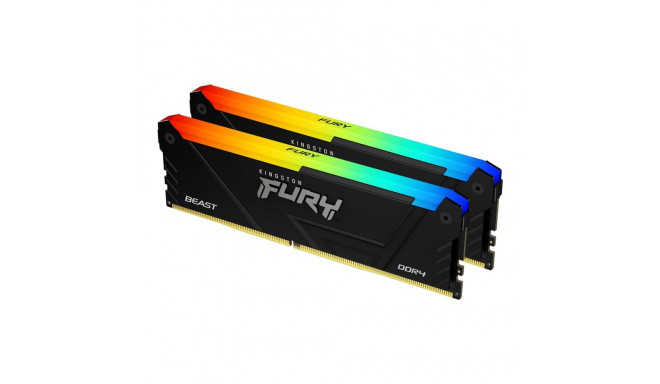 Kingston Fury Beast RGB 64GB [2x32GB 3200MHz DDR4 CL16 DIMM]