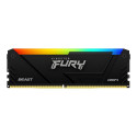 Kingston Fury Beast RGB mälu, DDR4, 64 GB, 3200MHz, CL16 (KF432C16BB2AK2/64)