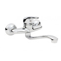 Hydroland Joker wall mounted chrome kitchen faucet (B294)