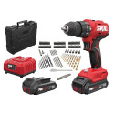 DRILL DRIVER CORDLESS 3021HC 20V 2X2AH