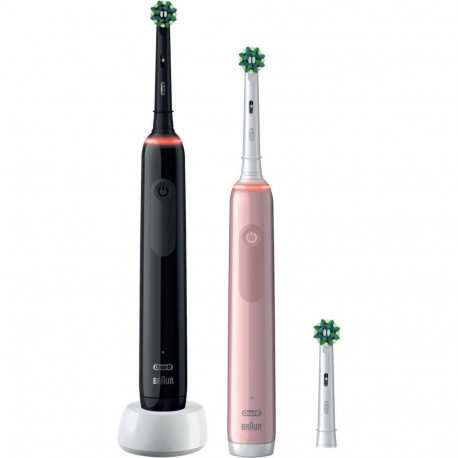 Oral-B Pro 3 3900N toothbrush black pink