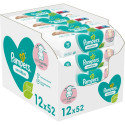 Pampers Sensitive wet wipes 12x52pcs.