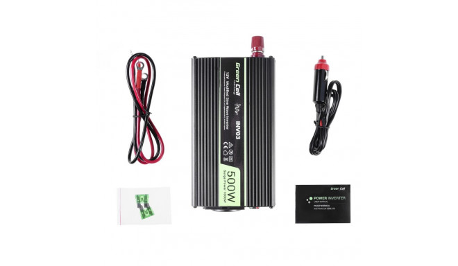 Green Cell Registered Voltage Car Inverter 12V to 230V 500W/1000W