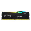 Kingston Fury Beast RGB memory, DDR5, 32 GB, 5200MHz, CL40 (KF552C40BBA-32)