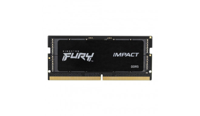 Kingston Fury Impact laptop memory, SODIMM, DDR5, 16 GB, 4800 MHz, CL38 (KF548S38IB-16)