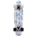 Meteor Flowers White 22608 skateboard (uniw)