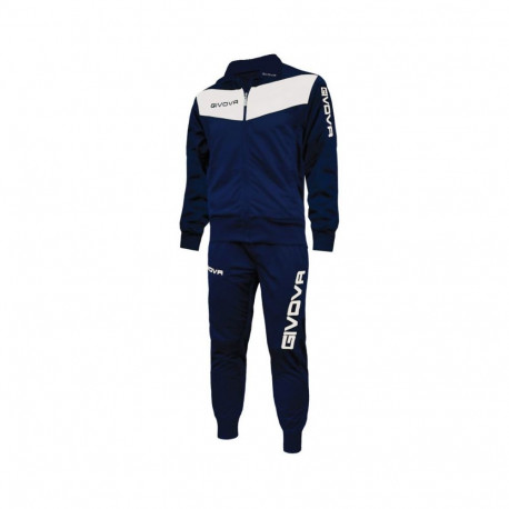 Givova tracksuit Visa navy blue white 0403