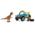 schleich Dinosaurs Off-road vehicle with dino outpost