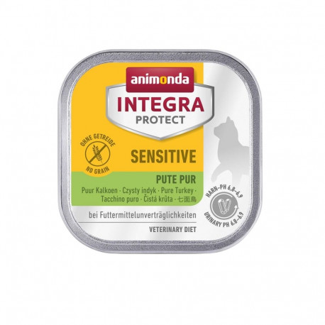 ANIMONDA Integra Protect Adult Sensitive kalkun märg kassitoit 100g