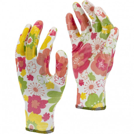 nitrillkindad lillelised roosad l221708p, kaart, "8", ce, lahti