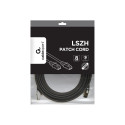 GEMBIRD PP8-LSZHCU-BK-5M S/FTP Cat. 8 LSZH must patchkaabel 5m