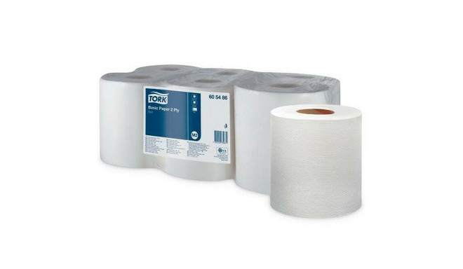 Continuous Roll of Paper Tork White