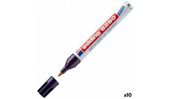 Permanent marker Edding Reacts to ultraviolet light (10 Units)