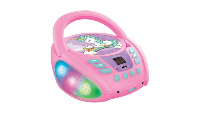 CD/MP3 Player Lexibook Children's Pink Bluetooth Unicorn