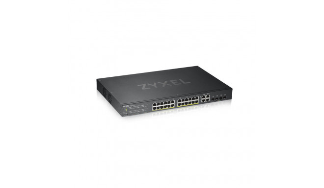 Ethernet Switch - Zyxel Gs1920-24hpv2, Black