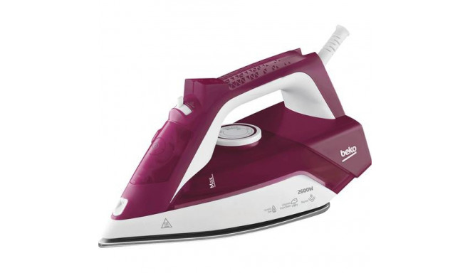 Beko SIM3126R iron Steam iron Ceramic soleplate 2600 W Red