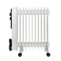 Adler AD 7817 electric space heater Indoor White 2500 W Oil electric space heater