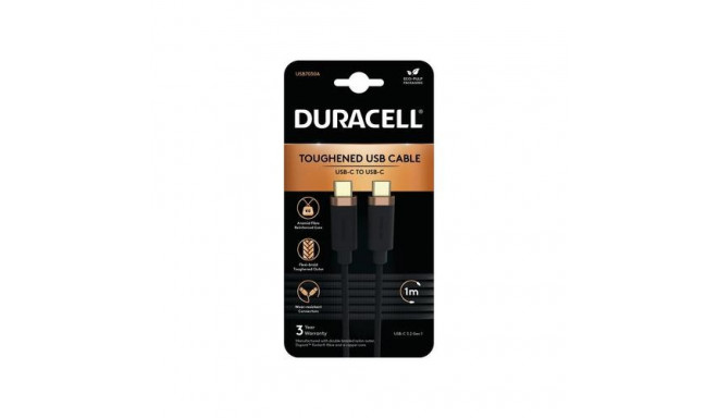 Duracell USB7030A USB cable Black