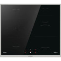 Gorenje GI6421BX Black Built-in 59.5 cm Zone induction hob 4 zone(s)