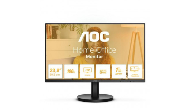 AOC 24B3HMA2 computer monitor 60.5 cm (23.8&quot;) 1920 x 1080 pixels Full HD LED Black