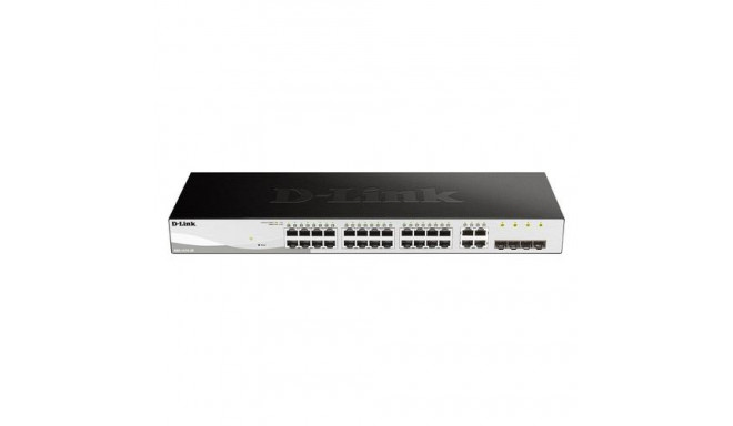 D-Link DGS-1210-28 Managed L2/L2+ 1U Black