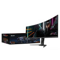 GIGABYTE AORUS CO49DQ OLED Curved Gaming Monitor - 5120x1440(DQHD), 1800R, 144Hz, 0.03ms, KVM, FreeS