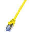 LogiLink Cat6a S/FTP, 3m networking cable Yellow S/FTP (S-STP)