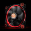 Thermaltake Riing 12 Computer case Fan 12 cm Black, Red