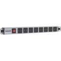 Intellinet 19&quot; Rackmount 16-Port USB-A Power Distribution Unit (CEE 7/7), With Overload Pro