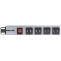 Intellinet 19&quot; Rackmount 16-Port USB-A Power Distribution Unit (CEE 7/7), With Overload Pro