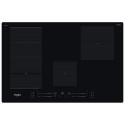 Whirlpool WF S0377 NE/IXL Black Built-in 77 cm Zone induction hob 4 zone(s)