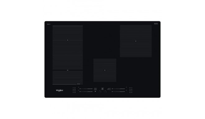 Whirlpool WF S0377 NE/IXL Black Built-in 77 cm Zone induction hob 4 zone(s)